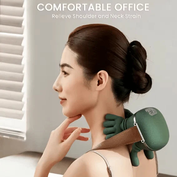 Shoulder &amp; Neck Massager – Portable Kneading Massage Device