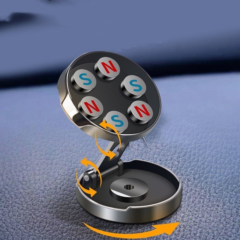 Strong Magnetic Car Phone Holder – Rotating &amp; Adjustable Mount